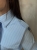modna stylowa niebieska elegancka bawełniana koszula damska MILO La Balancia z długim rękawem w pionowe paski z kołnierzykiem krawatem zapinana na guziki casual smart casual na co dzień do pracy na spotkania kobiecy krój polski produkt